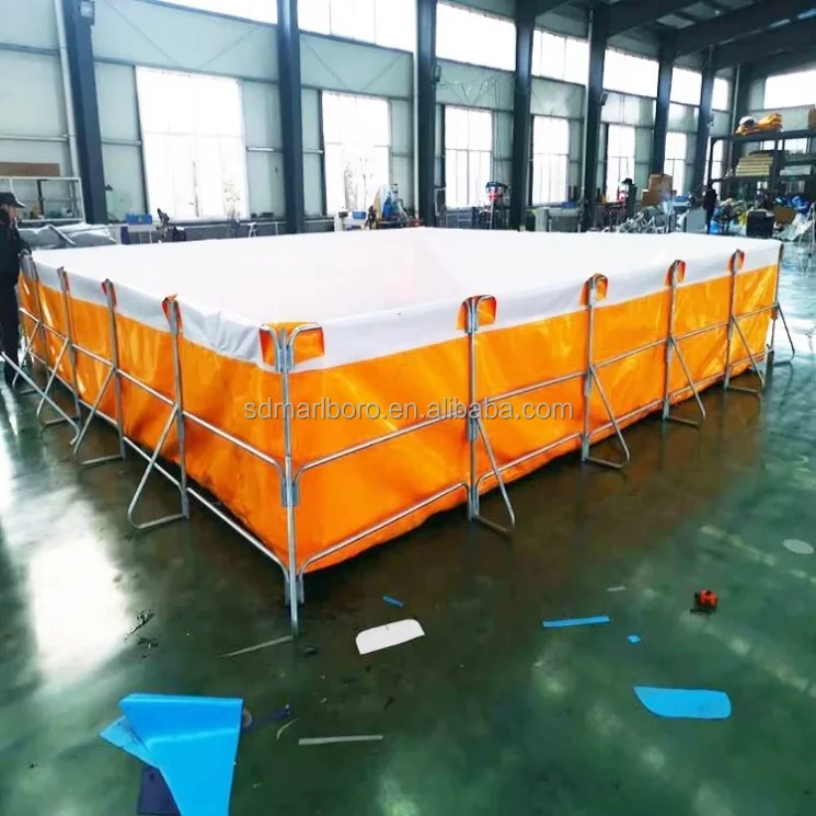 SDM Agricultural Equipment Fish Pond Plastic Square Shape Fish Farming Tank Manufacturer