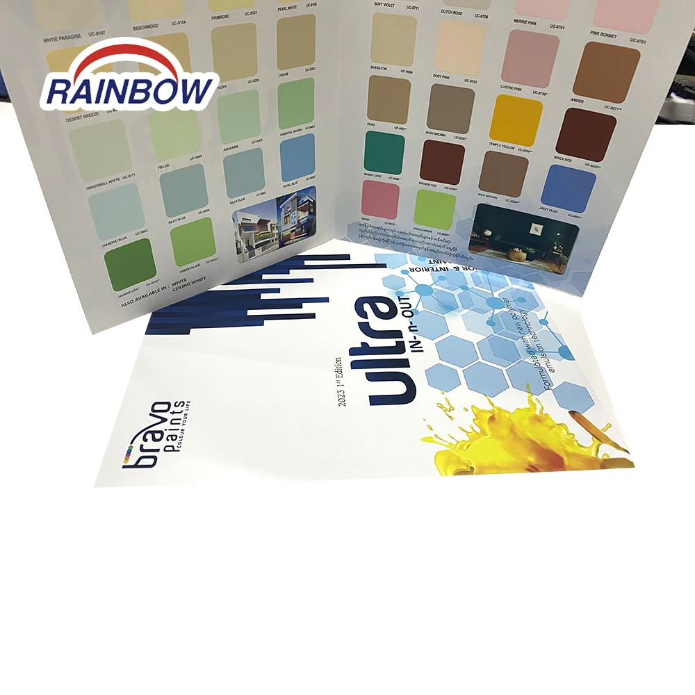 Customized Coloring Book Emulsion Paint Swatch Free Design