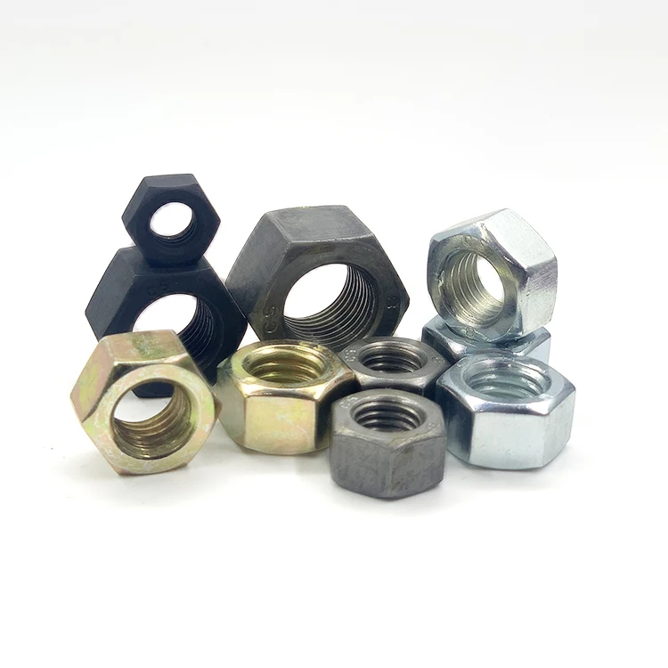 
Wholesale high quality steel head high strength DIN934 bolts and nuts manufacturing customization 