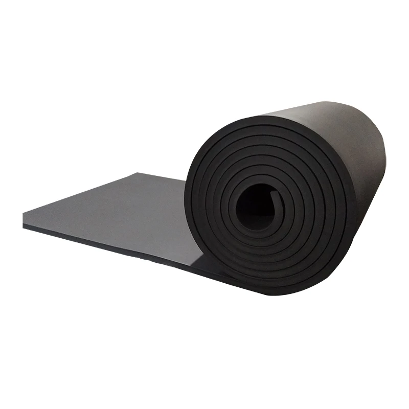 Customized Fire Retardant Elastomeric Nitrile Rubber Foam Insulation Sheet Roll