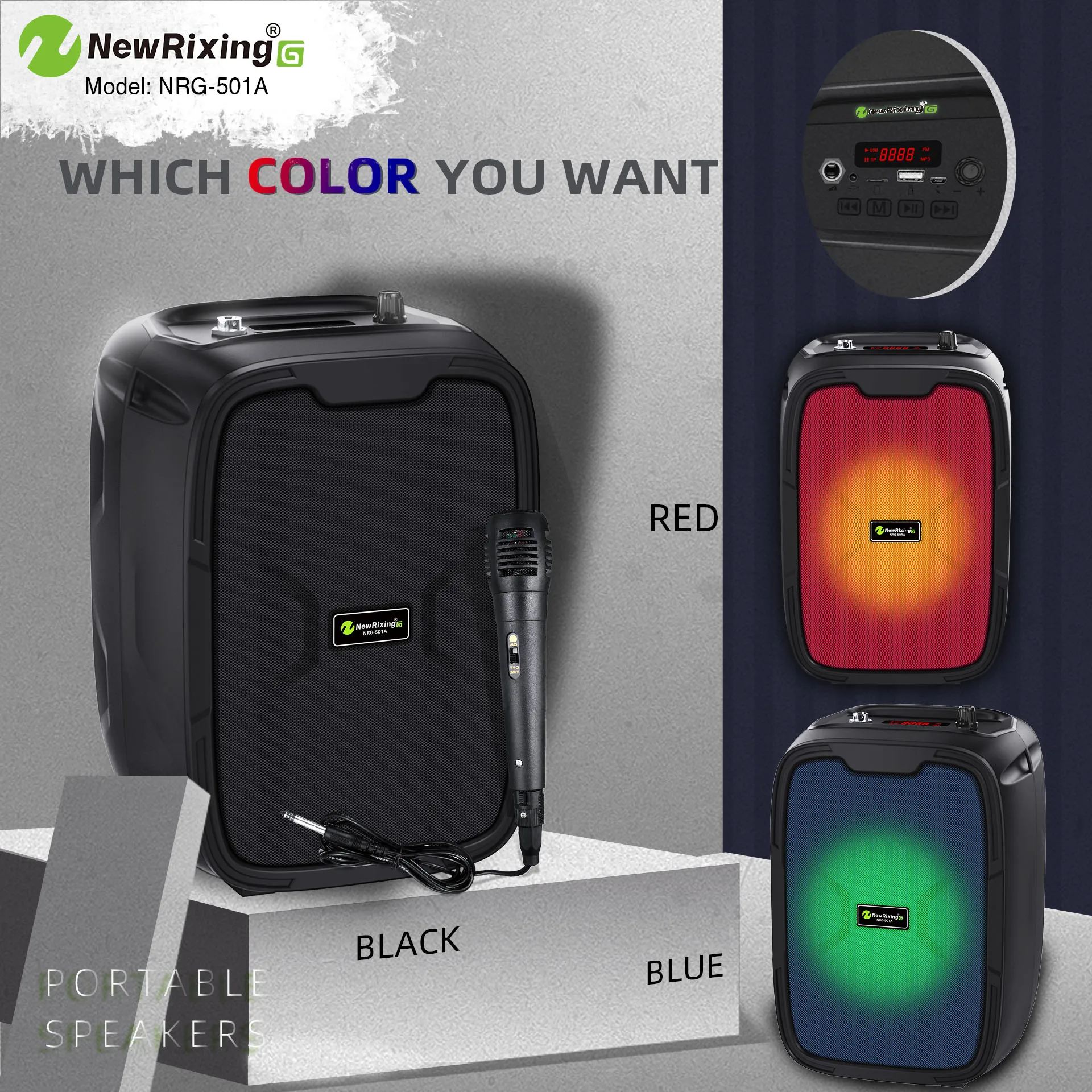 Surround Stereo Sound Wireless Dual Channel Portable Bt Speaker Waterproof With Long Battery Life