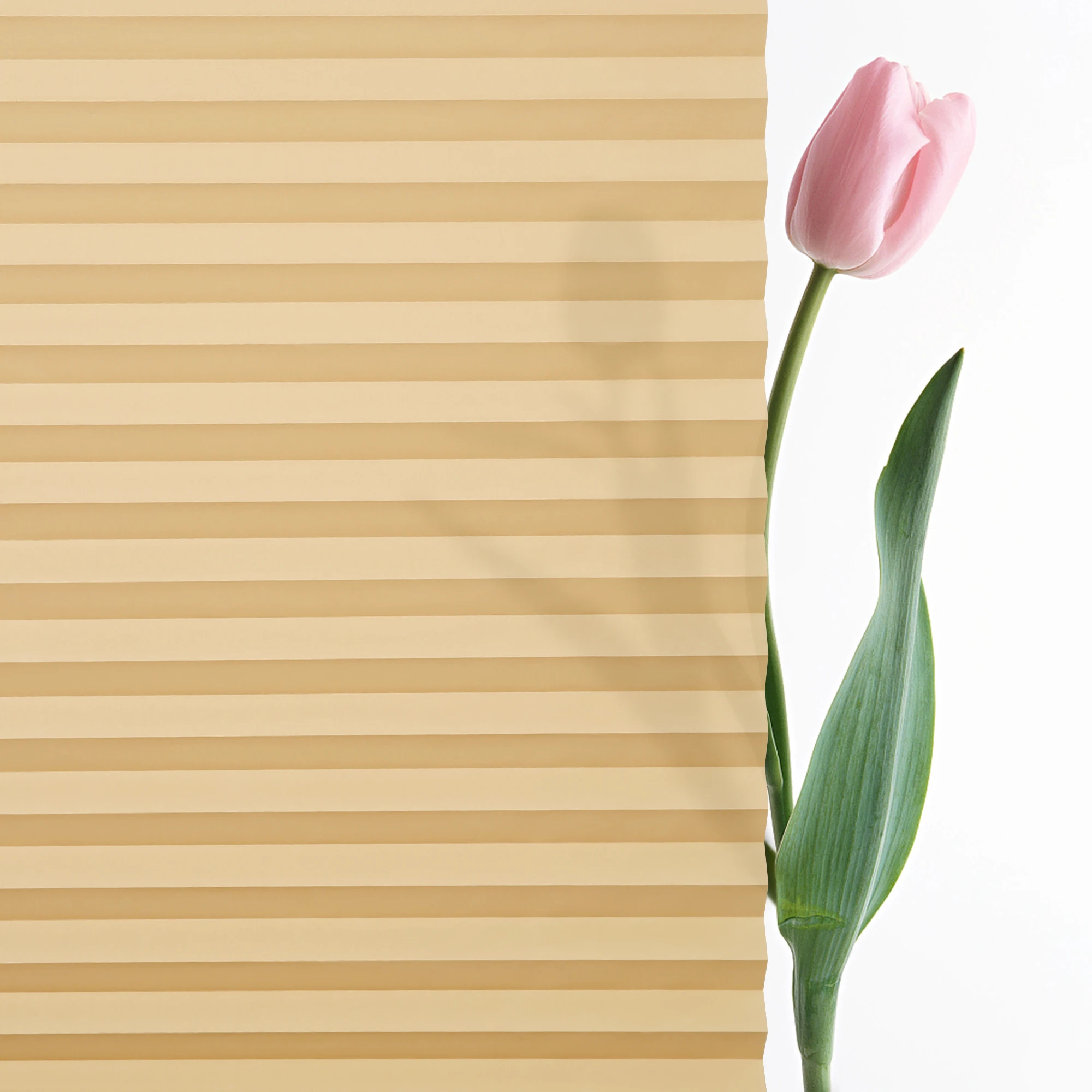 New modern style custom 100% polyester home pleated blinds fabric for window decoration
