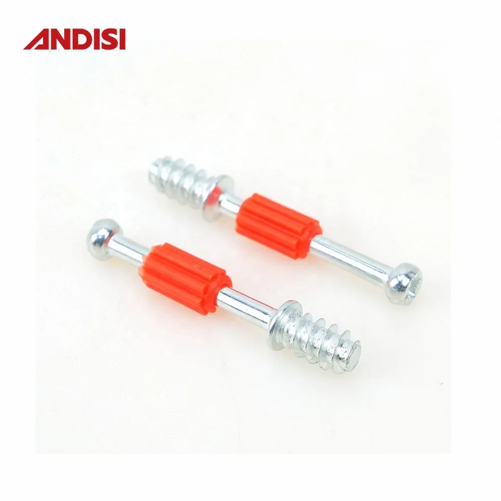 Mini fix furniture connecting connector screw bolt cabinet cam lock dowel furniture bolts
