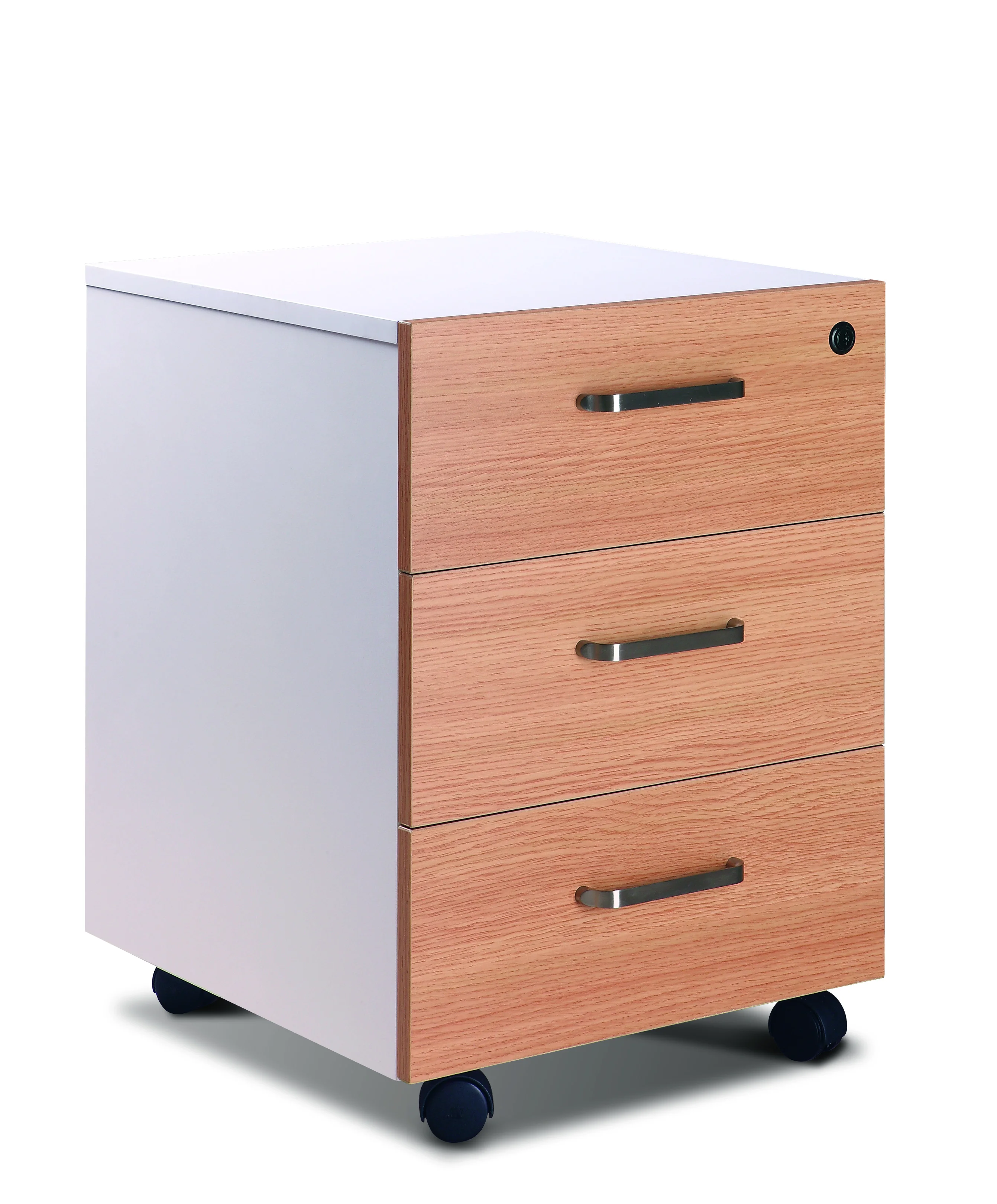 small drawer kardex modern wood furniture mobile file cabinet with lock