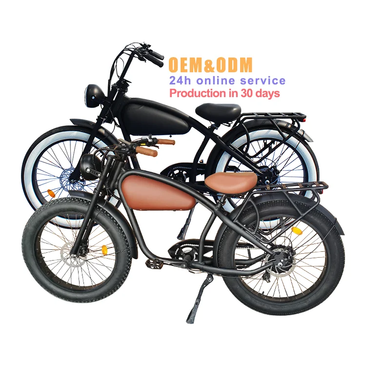 Cheetah Cafe Racer Ebike новинка 750 Вт 1000 мощный 26 дюймов толстые шины Mtb гидравлический дисковый тормоз Электрический городской велосипед чоппер