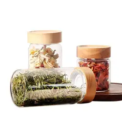 Besty  cheap mini airtight cylinder food candy  small jam jar High quality glass jar with acacia bamboo screw top lid