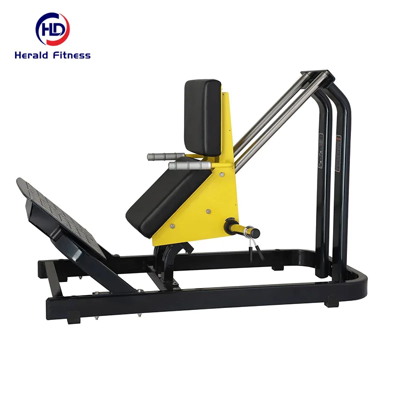MOQ 1 Acceptable Strength Training Weight Lifting Gym Equipment Full Set Plate Loaded Hack Squat For Bodybuilding