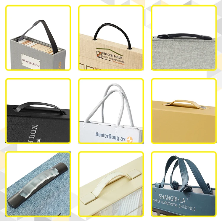 Wholesale Bag Accessories Handles Plastic/Nylon Leather Luggage Handbags Handle for Swatch Book