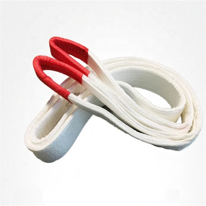 Double eyes type webbing sling