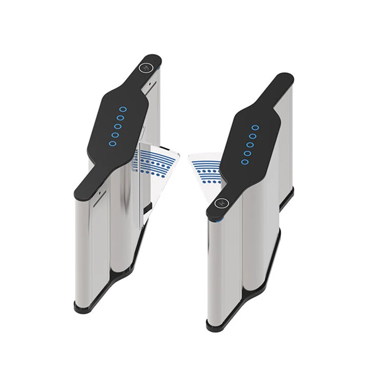 Access Control Rfid Electronic Flap Barrier Gate Access Control For Office Building Entrance