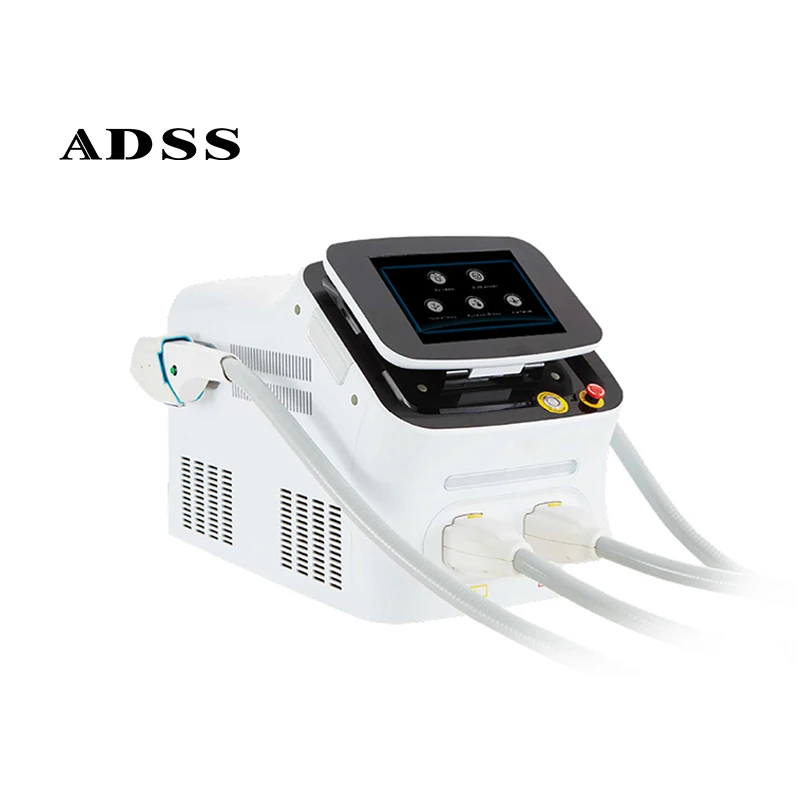 ADSS Professional Anti-Puffiness Portable Painless Permanent Ice Ipl Laser Hair Removal Beauty Machine