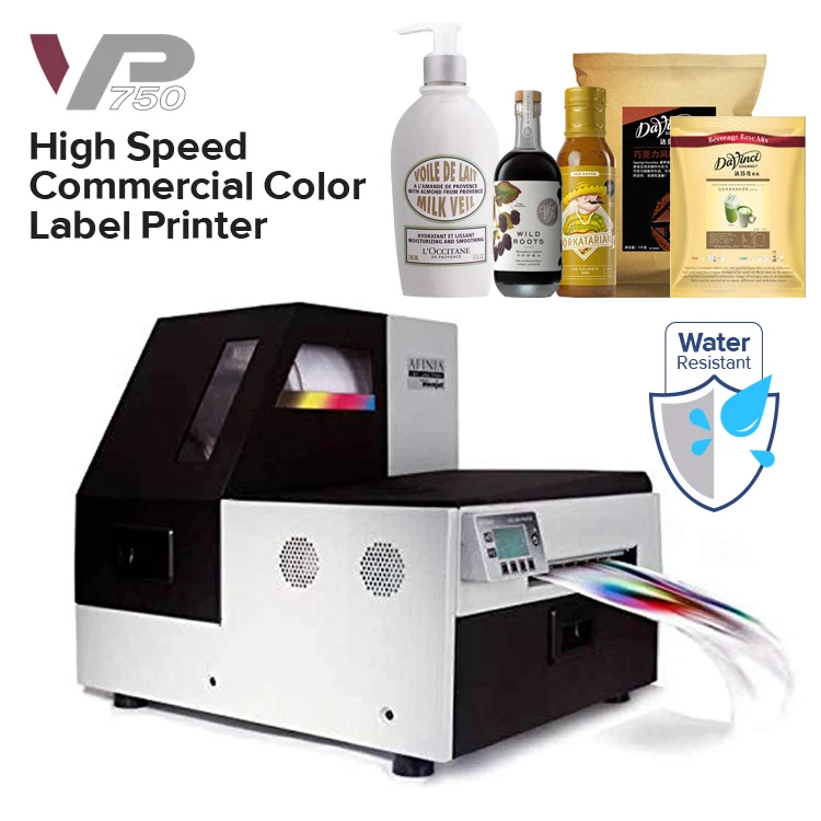  Офисный струйный принтер VP700 1600x1600 dpi машина для печати этикеток и наклеек на