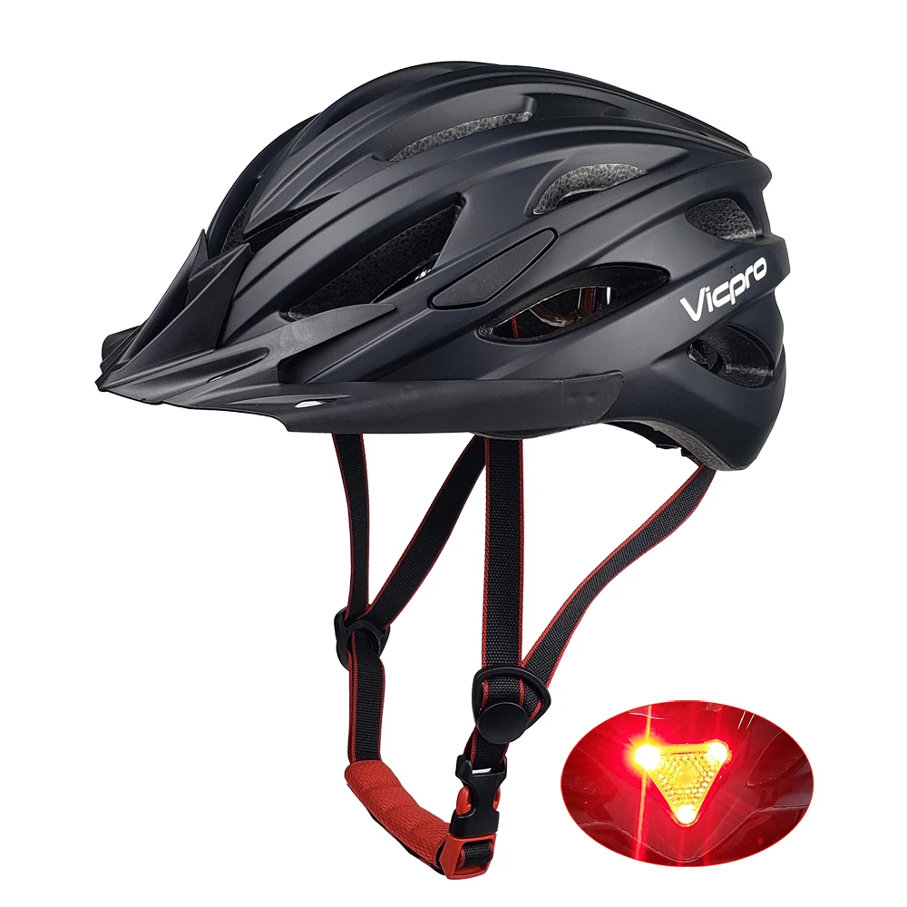E Bike Helmet with Triangle LED Light