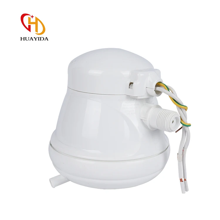 Cheap price 220v low water pressure tankless instant regadera electrica with pump