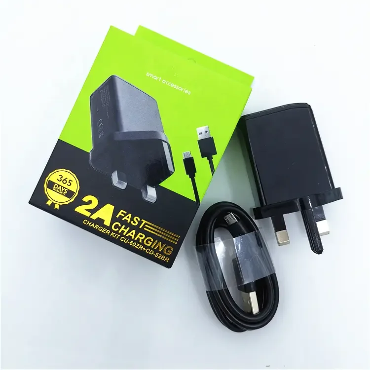 Wholesales Price Products UK EU Plug Fast Charging Charger With USB Cable For Oraimo Charger