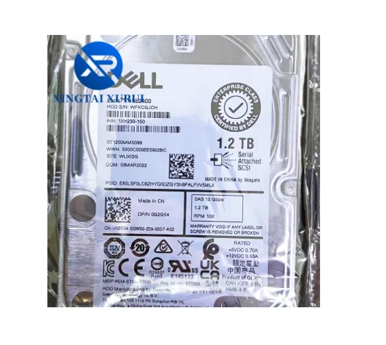 Affordable Price New Dell Intel Xeon 1.2T 10K SAS 2.5 inch  server  in stock