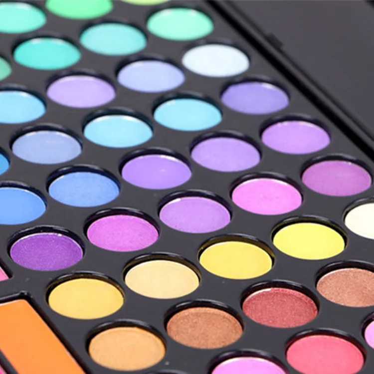 Профессиональная индивидуальная торговая марка, большие тени для век, румяна, полный набор для макияжа