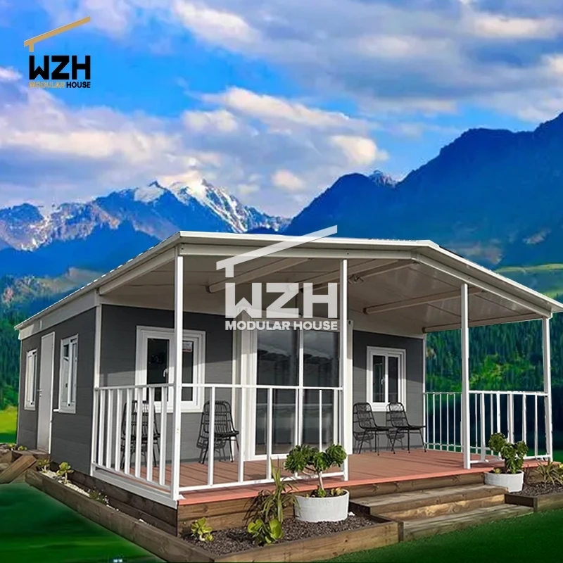 Mediterranean prefabricated tiny house 20ftexpandablecontainerhome floor plan prefab house luxury homes light steel house villa