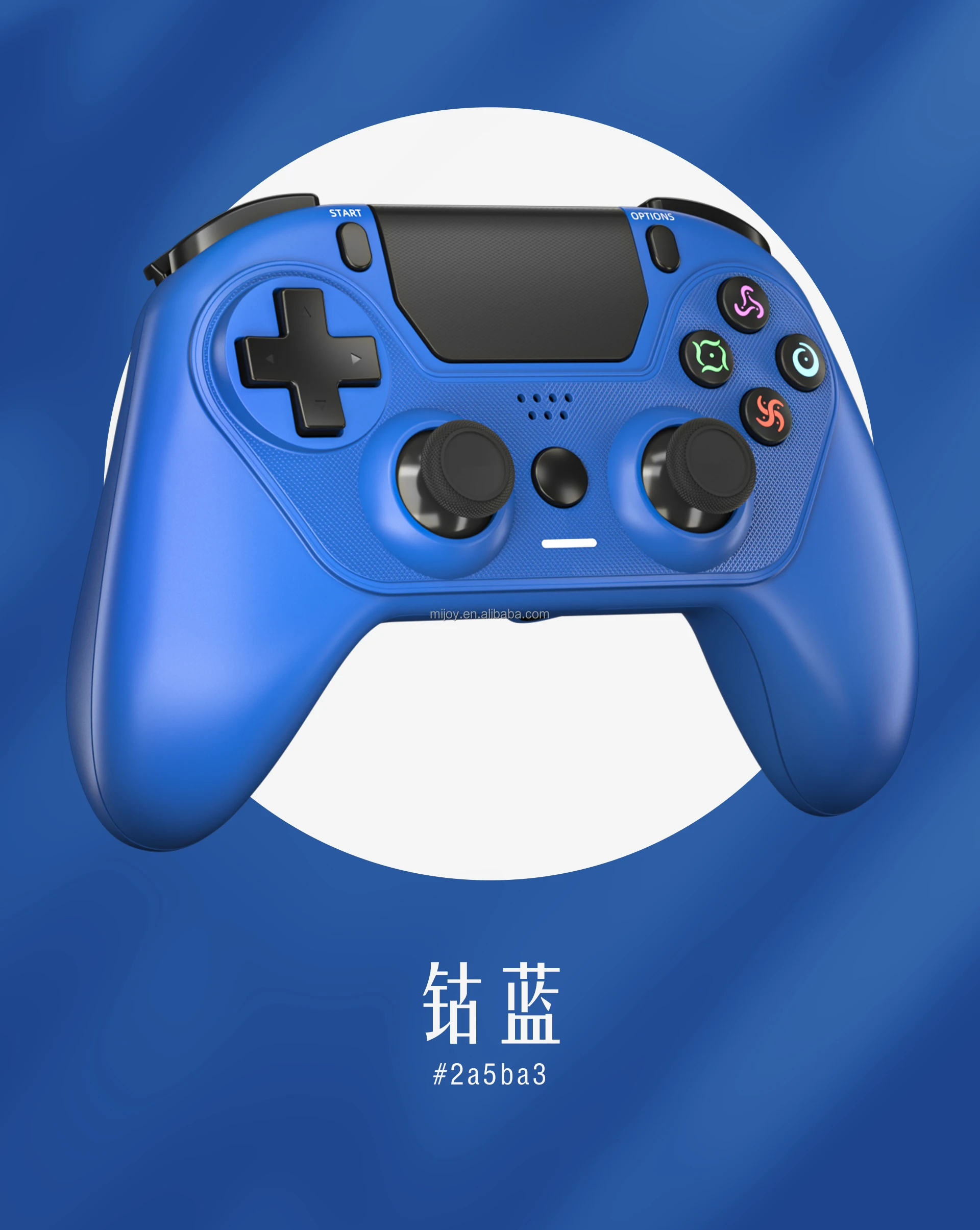 Hot Sale Doubleshock Game Controllers Wireless Joystick For PS4/PC gamepad For Sony PS4 pro slim Controller