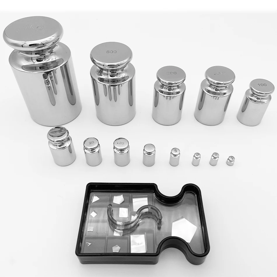 Wholesale E2 Class 1mg-1kg Stainless Steel Standard Calibration Weight Set For Electronic Balance