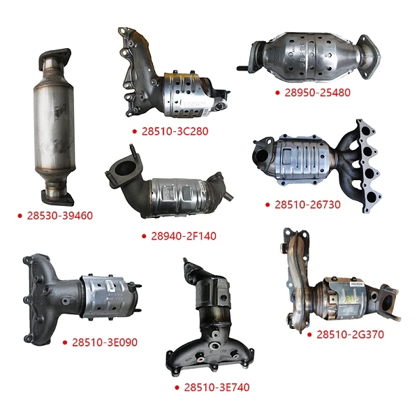 Auto car parts catalytic converter exhaust manifold suitable for Hyundai Santafe Sonata Kia Sorento Sportage OEM