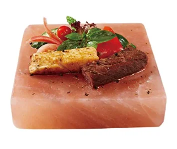 Cooking Tile Natural Rock Himalayan Salt Plate for Grilling or Serving