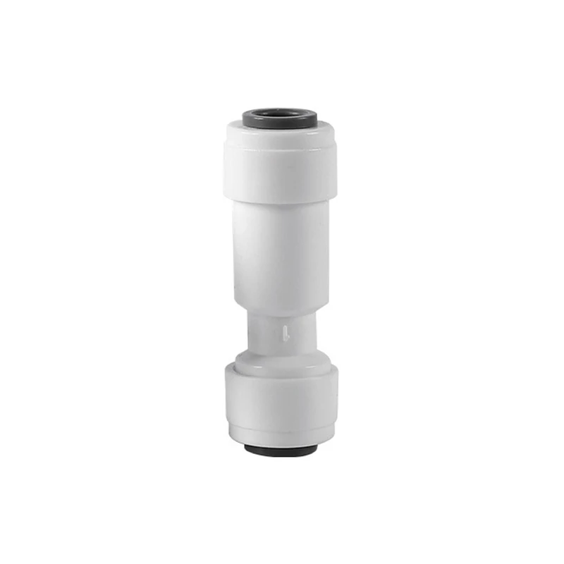 POM Push-in Check Valve RO System 3/8' Tube OD PTC Check Valve