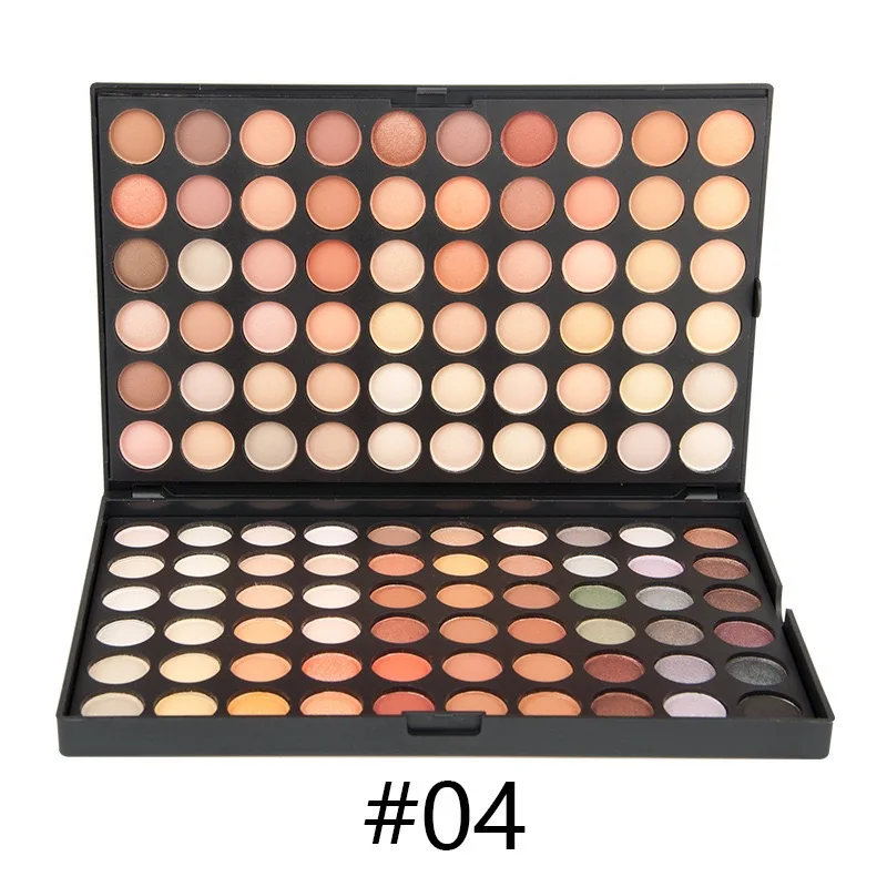 The Most Popular 120 Colors Eye Shadow Professional Makeup Products Set With No Logo Customizaton Private Label