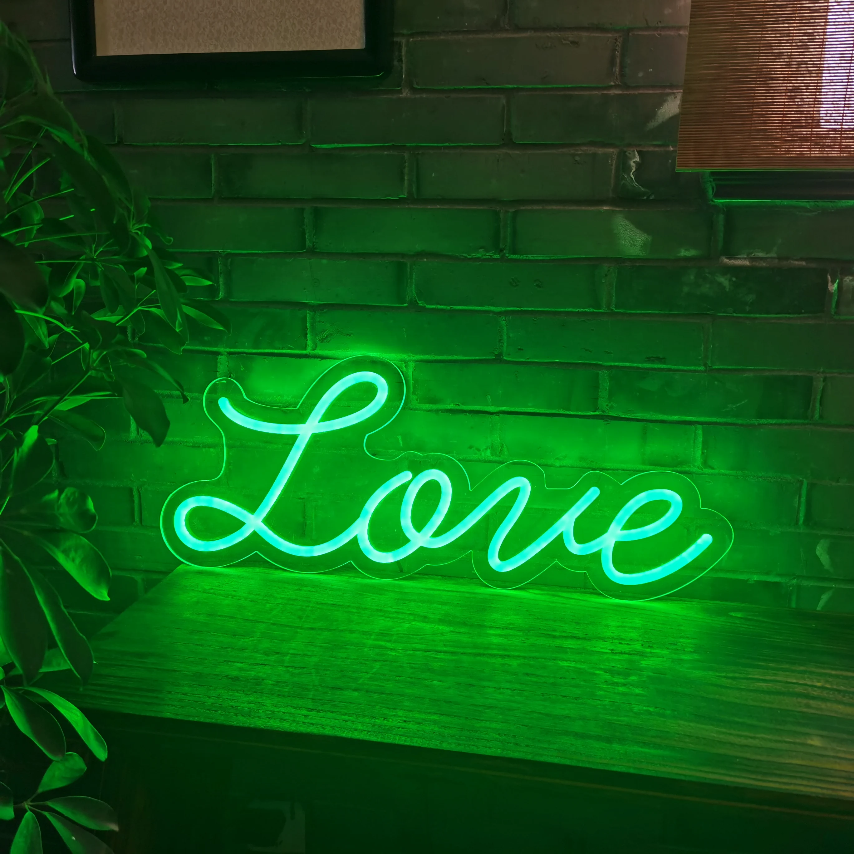 custom led love neon light sign wall sign