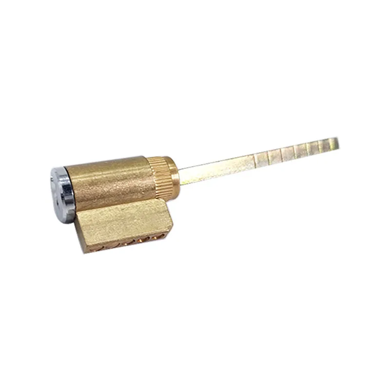 Aluminum Door Window Lock Body Accessories Old-fashioned Yellow Brass Lock Cylinder