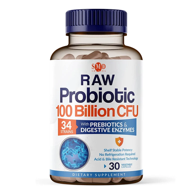 Лидер продаж OEM, капсулы пробиотиков для регулирования баланса кишечной флоры