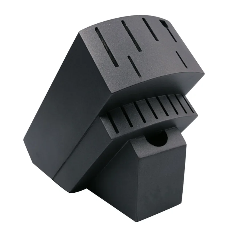 Factory New Design Universal Knife Block With Slots Multi-Groove Knife Blocks Knive Container