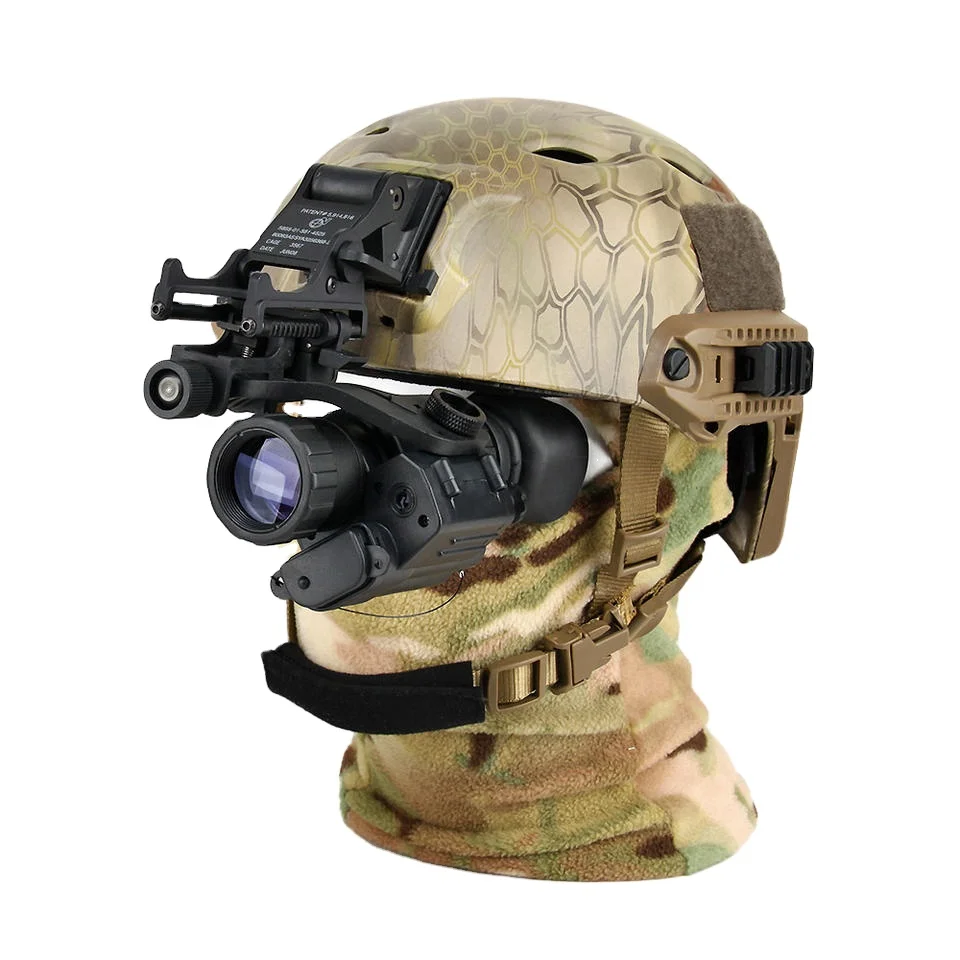 PVS 14 Tactical Helmet Night Vision Scope Optic Monocular Night Vision Goggles HK27-0008 For Outdoor Game Hunting