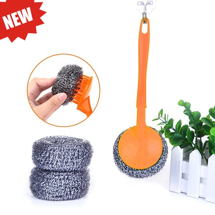 Multi Surface Cleaning Heavy Duty Scouting Pad Powerful Scrubbing Kitchen Cleaner Dish Wash Stainless Steel Scrubber