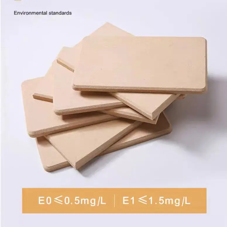 Innovative Design Versatile Board Cost-Effective High-Density Low Water Absorption 18 mm black veneer MDF