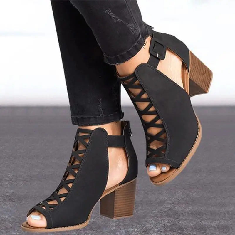 
Hot Sale Factory Price Ladies High Heel Sandals Women Shoes Heels 