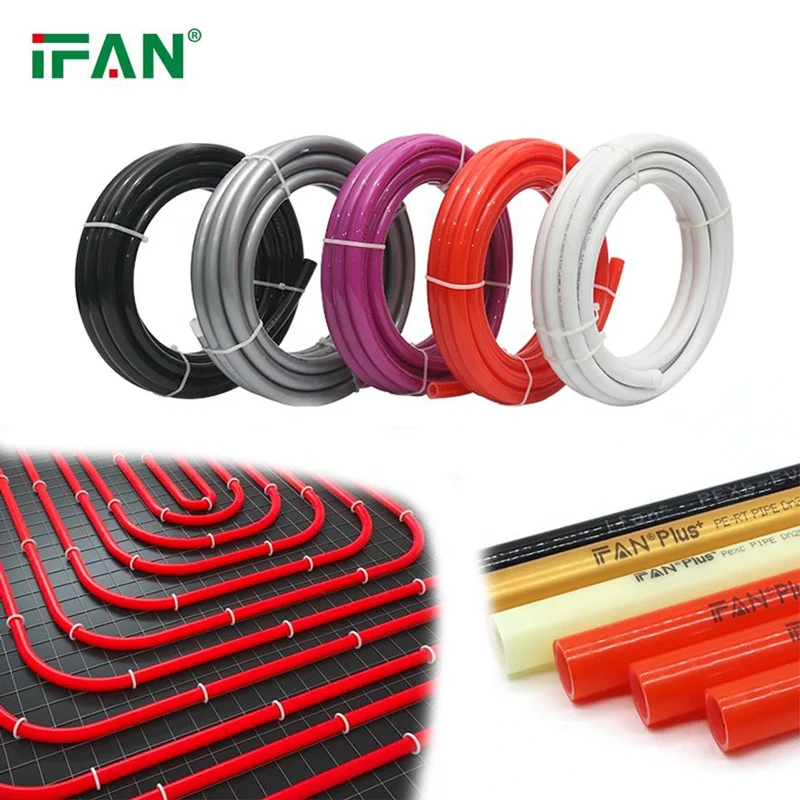 IFAN EVOH Floor Heating Pex Pipe Plumbing Water Tube Pexa Pexb PERT Underfloor Heating Pipe Multilayer Composite Pex Al Pex Pipe