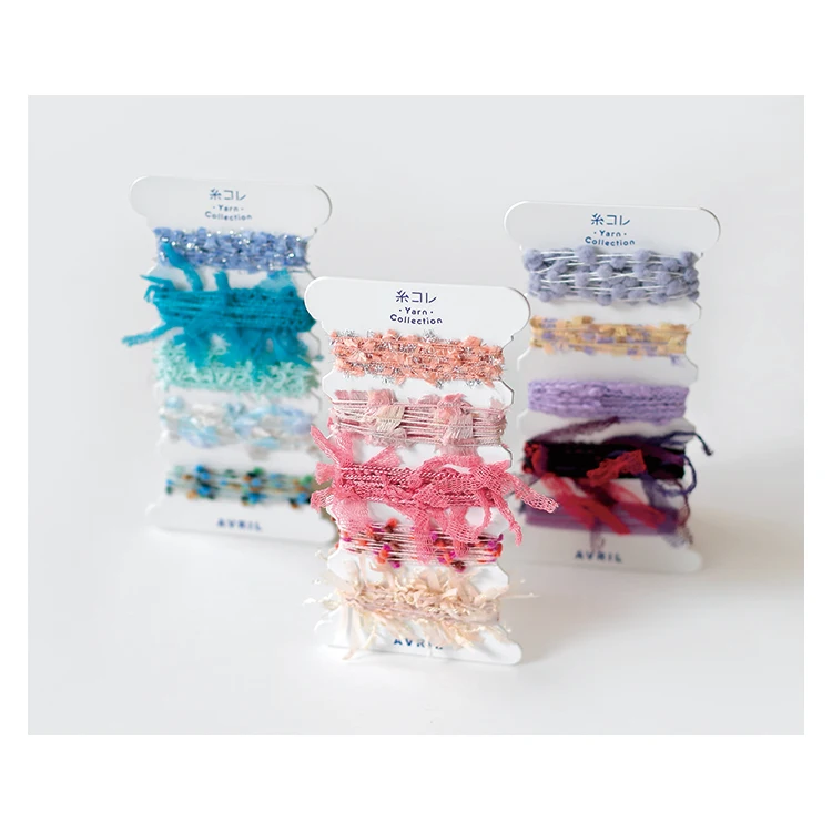 A cute yarn card of 5 yarns festival holiday decoration products