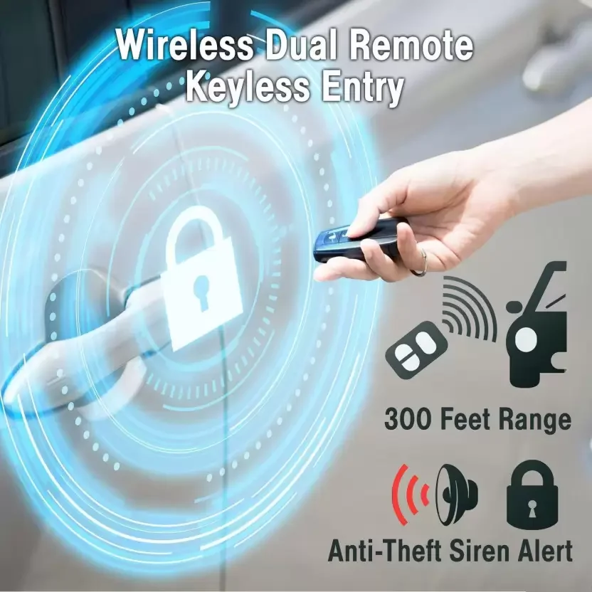 Car Central Locking&Security System with Remote Control Key endry System