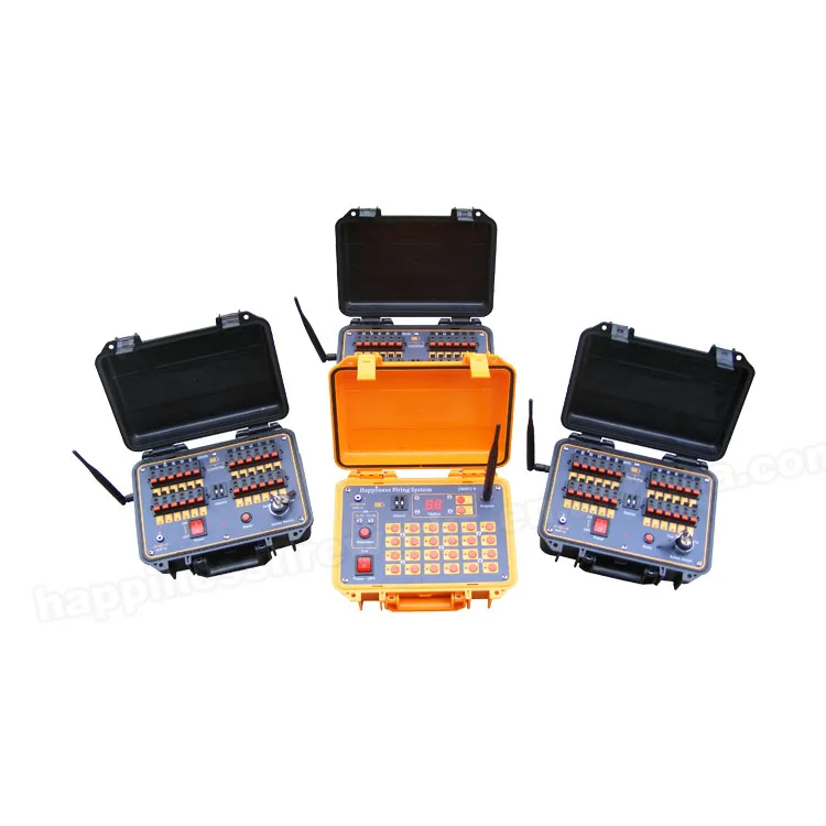 wire control wireless remote fireworks firing system 72 cues pyrotechnic firing system with CE certification