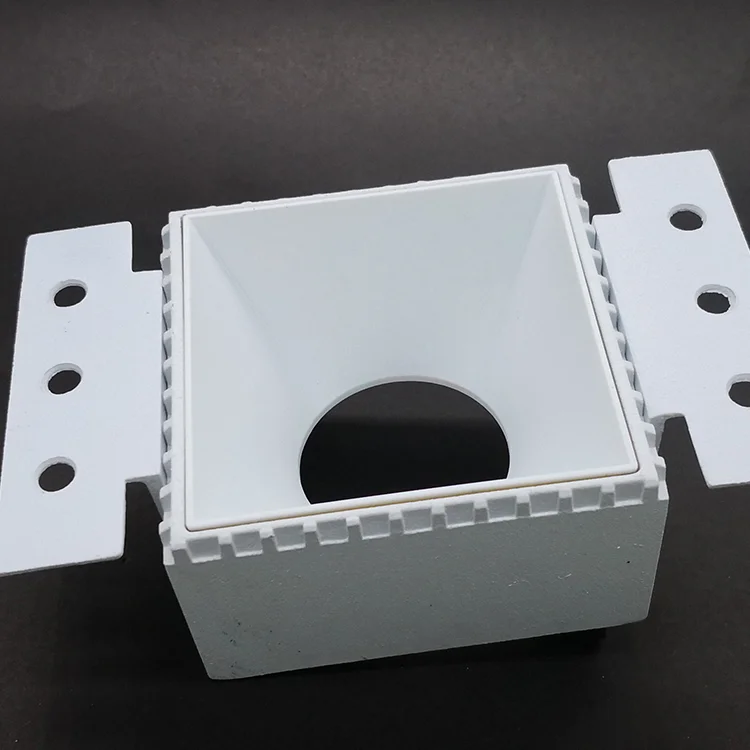 110V Led Spotlight Mr16 GU10 Frame Cob 9W Hotel Office Ceiling Embedded Aluminum Downlight