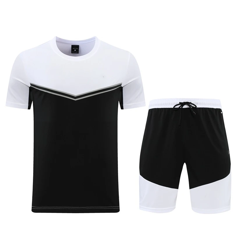 Wholesale training&jogging wear with factory price football sets hot sale breathable quick dry soccer wear suits