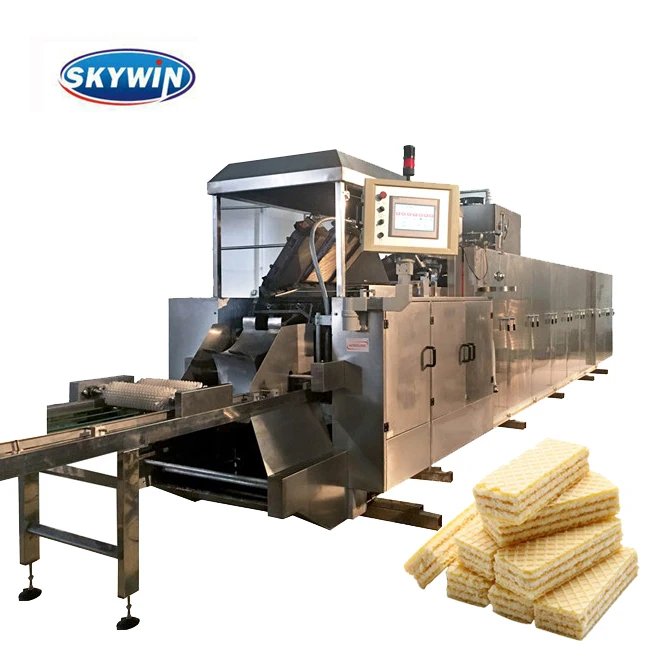 Skywin Manufacturer Flat Wafer Biscuit Oven Machine