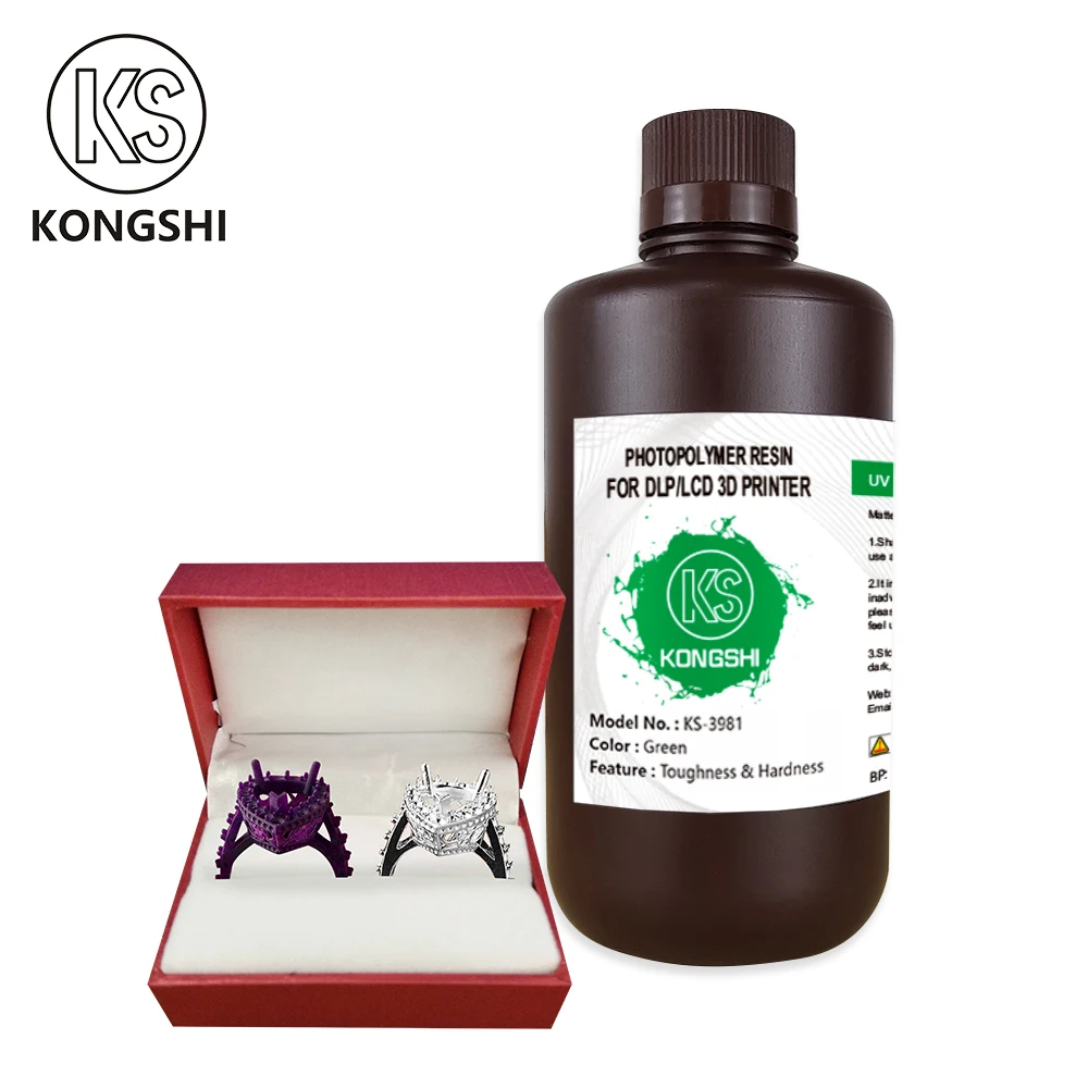 resina castigable 3d printer castable uv light curing resin jewelry casting liquid polymer resin fotosensible joyas casting