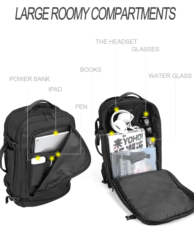 Morrales новые мужские рюкзаки сумка от известного бренда, высокое качество большой емкости ноутбук рюкзак для мужчин водонепроницаемый рюкзак мужской