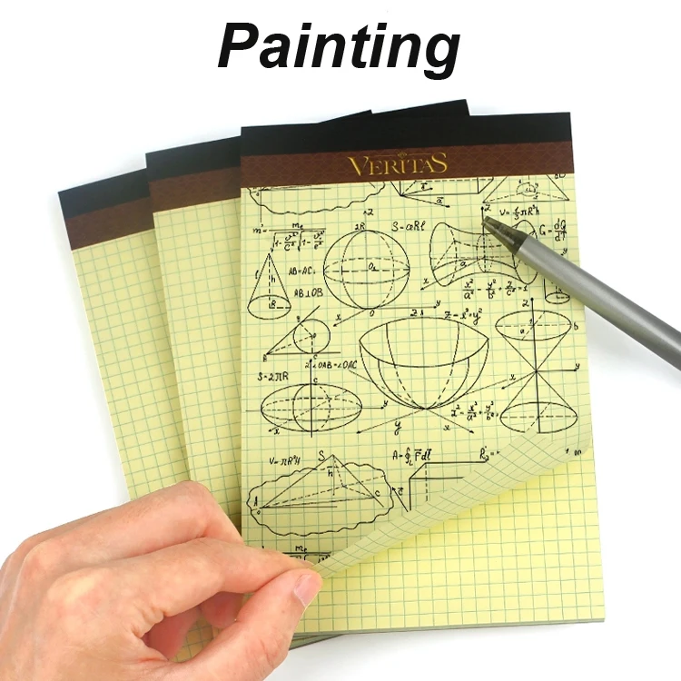 Basics Legal/Wide Ruled 8-1/2 by 11-3/4 Legal Pad Custom Notepad Printed With Logo Notepad Tear Per Page