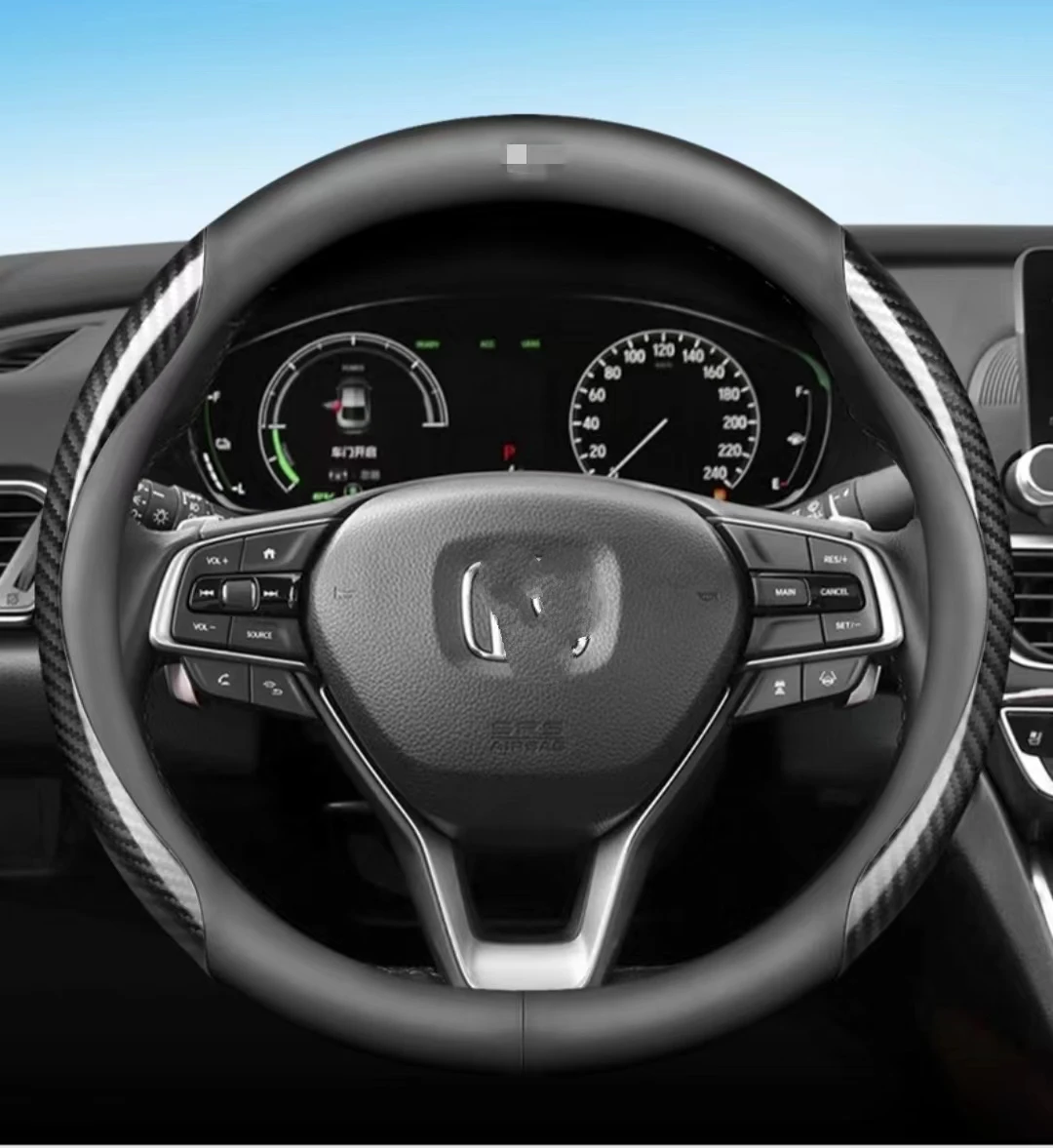new design 2023 carbon fiber steering wheel cover best napa leather