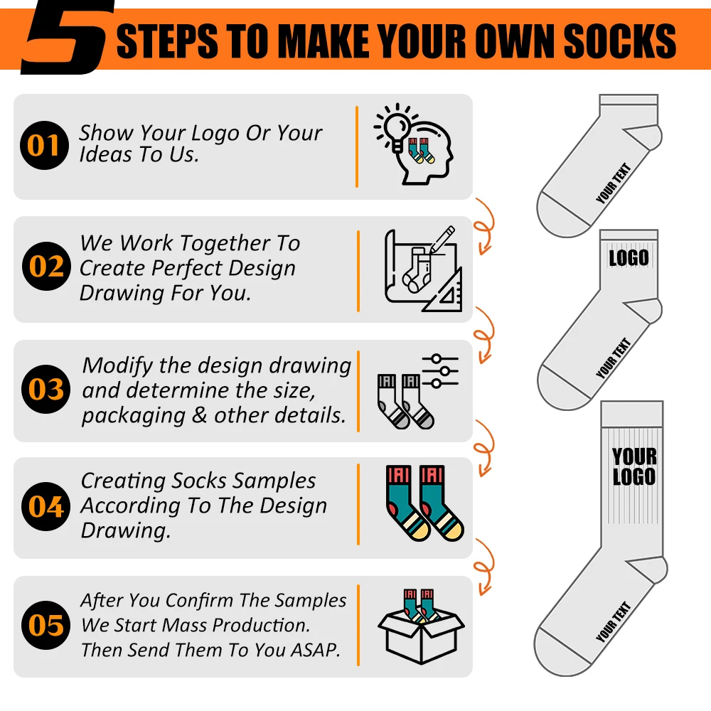 Custom Basketball Running Socks Design Logo Elites Athletic Sox Customized Sport Unisex Sock