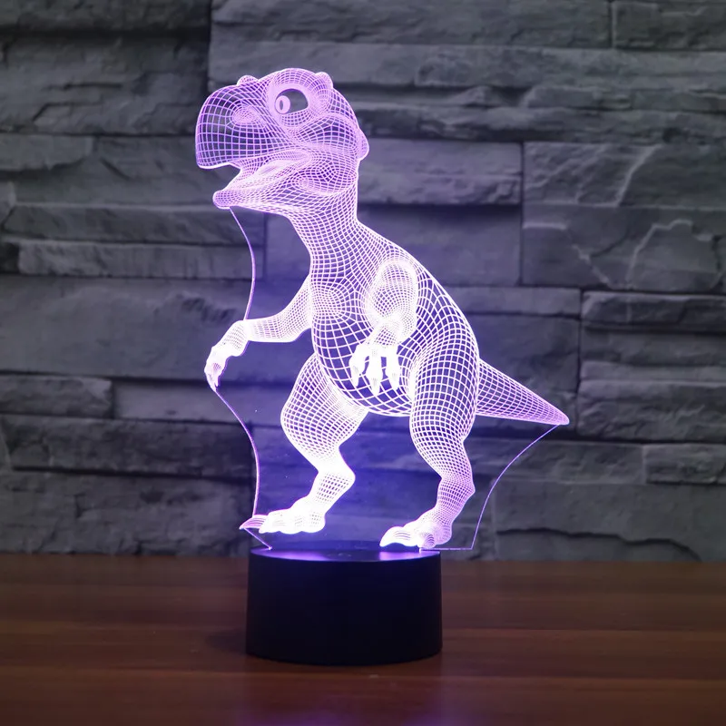 Новый дизайн 3 Вт 3d Usb зарядка подарочное освещение украшение для меняющихся цветов домашний декор ночники