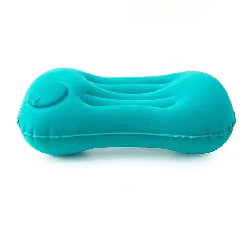 Hot Sale Custom Logo Outdoor Inflatable Self Sleeping Body Portable Comfortable Air Inflatable Travel Pillow